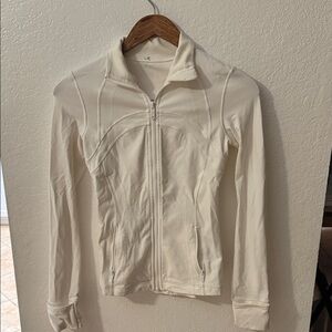 Lululemon Athletica Cream Utility Jacket